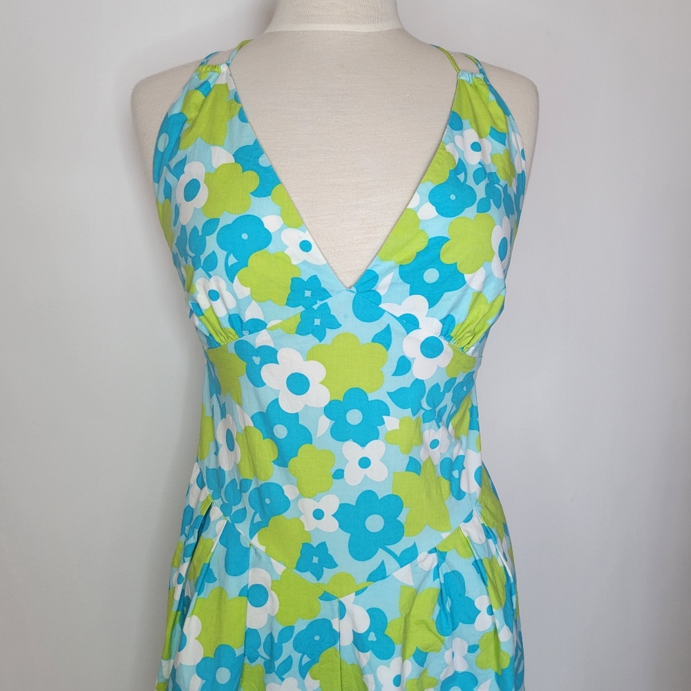 Vintage | retro floral print dress